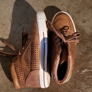 Brown high tops